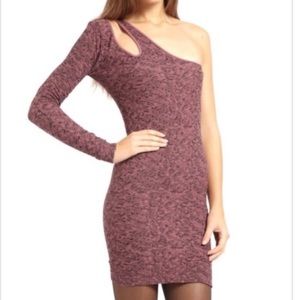 LAST CHANCE BCBG One Shoulder Bodycon Dress NWT